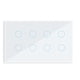 thumbnail image 5 of 2X Interruptor de Pared con Luz TáCtil Inteligente WIFI, Panel de Cristal de 8 Entradas, Tuya Smart Life para Alexa y Home, Color, 5 of 5
