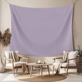 thumbnail image 2 of Purple Solid Color Tapestry for Bedroom Wall Hanging Tapestry, Aesthetics Contemporary Luxury Ceiling Backdrop Tapestries Poster Blanket Wall Decor for Teens Room Living Room Dorm 59" x 79", 2 of 8