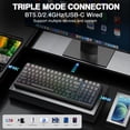 thumbnail image 3 of Teclado mecánico inalámbrico para juegos AULA F99 Pro con retroiluminación RGB, 3 of 7