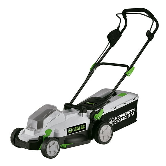 Podadora de Césped Recargable 40V, Corte 33cm, 5 Niveles de Altura, con Batería y Cargador