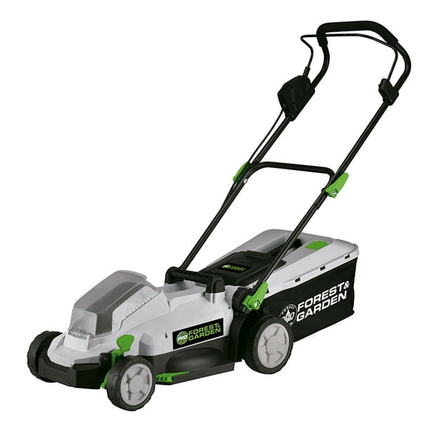 Podadora de Césped Recargable 40V, Corte 33cm, 5 Niveles de Altura, con Batería y Cargador