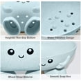 thumbnail image 4 of Jabonera, bonita jabonera para niños, creativa y encantadora barra de jabón para ducha, baño, cocina, encimera, color azul oso de fresa Producto electrónico, 4 of 6