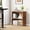 Brown, variant on ALISENED 2 Tiers Shelf Bookcase, Stylish and Functional Bookshelf, Storage Organizer Shelving for Home, Office, Living Room and Bed Room