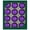 Royal Lilac Purple, variant on Glass Christmas Tree Ornaments - 50mm / 2" [12 Pieces] Designer Balls from Christmas by Krebs - Handmade Seamless Hanging Holiday Decorations for Trees (Victoria Blue)