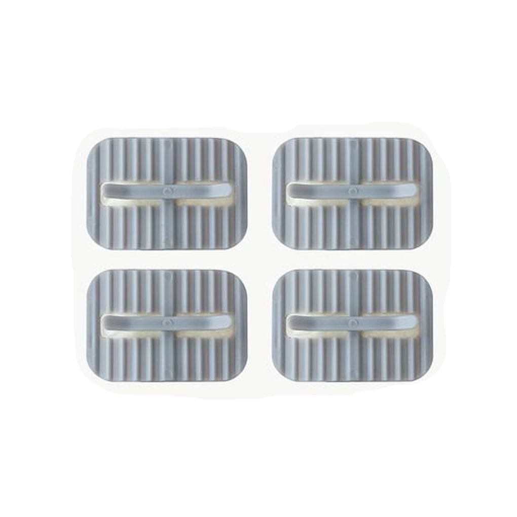 4 Pieces Trash Garbage Bag Holder Clip Rubbish Bags Fixing Clips Home Living Room Office Bedroom Kitchen Bathroom Gray