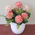 thumbnail image 2 of Artifical Flower Bonsai Simulate Potted Decoration for Dinning Table Hotel Office, 2 of 6