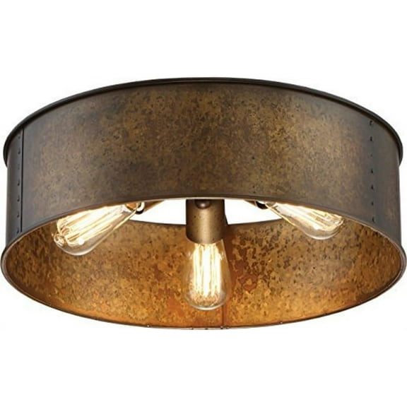 Nuvo 60-5893 - Kettle Flush; Antiqued Copper Finish