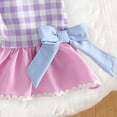 thumbnail image 6 of Kogui Toddler Girls Jumpsuits Girls Casual Sleeveless Jumpsuits Kids Wide Leg Bib Overalls Adjustable Strap Loose Romper Long Pants with Pockets 3T 4T (Purple,3-4 Years), 6 of 7