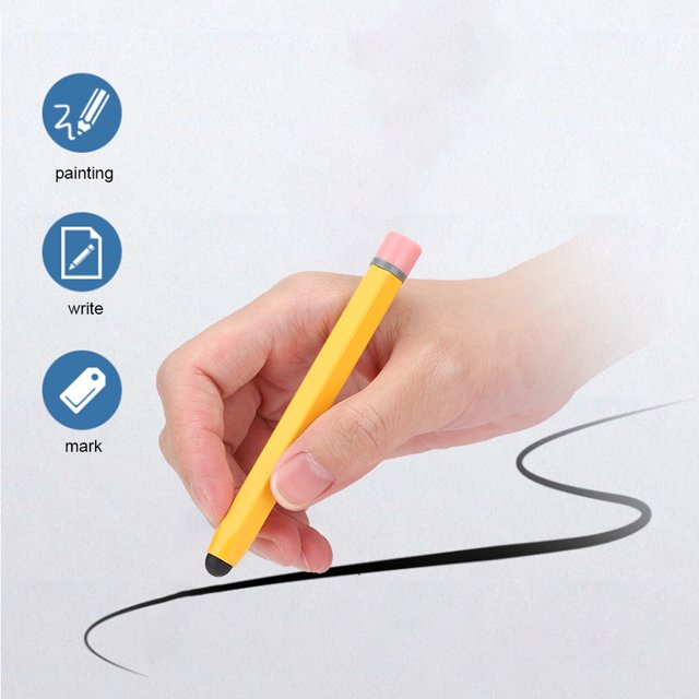 Dibujo Nostálgico Lápiz Condensador Lápiz Conductor Paño Pluma Cabeza Pantalla Táctil Dibujo Pluma