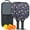 Pioneer Flower Floral, variant on Pickleball Paddles Set,Pioneer Flower Floral Print Pattern Fiberglass Surface Pickleball Racket Set with 2 Indoor Outdoor Pickleball Balls and Pickleball Bag,Pickle-ball Equipment