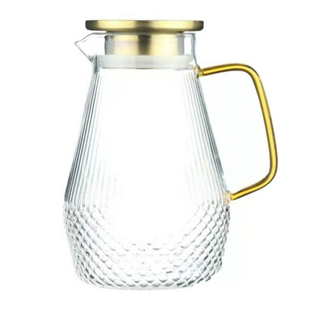 

Pitcher 1600Ml/54Oz Water Pitcher Glass Pitcher with Lid