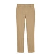 thumbnail image 3 of Kids School Uniform Pants Boys's Straight Chino Pants Classic Flat Front 5-15Y Solid Color Button Zip Trousers with Pockets Back to School Casual Daily Wear Kids Pants, 3 of 10