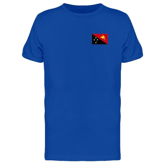 Papua New Guinea Flag Tee Men's -Image by Shutterstock