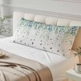 thumbnail image 5 of Eucalyptus Leaves Body Pillow Cover 20x54, Spring Pastoral Butterfly Botanical Decorative Pillowcase with Zipper, Microfiber Pillow Protector, Soft Breathable Long Lumbar Pillowcases for Women, 5 of 9