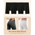thumbnail image 5 of OEIOEI No Show Slip Shorts for Women High Waisted Seamless Underwear 3 Pack(S,Black), 5 of 9