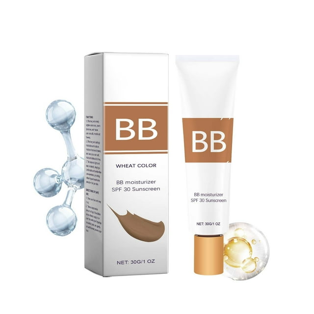 WIFKLSIIPG Tinted Moisturizer 30 Tinted Moisturizer with Broad 30 Full Coverage Oil Moisturizing Series Moisturizing Concealer Light Base Makeup Isolation Liquid Foundation Makeup Color 1pc