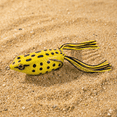 thumbnail image 4 of Ozark Trail 2.5" Topwater Frog Lure for Bass Fishing, Yellow, 4 of 7