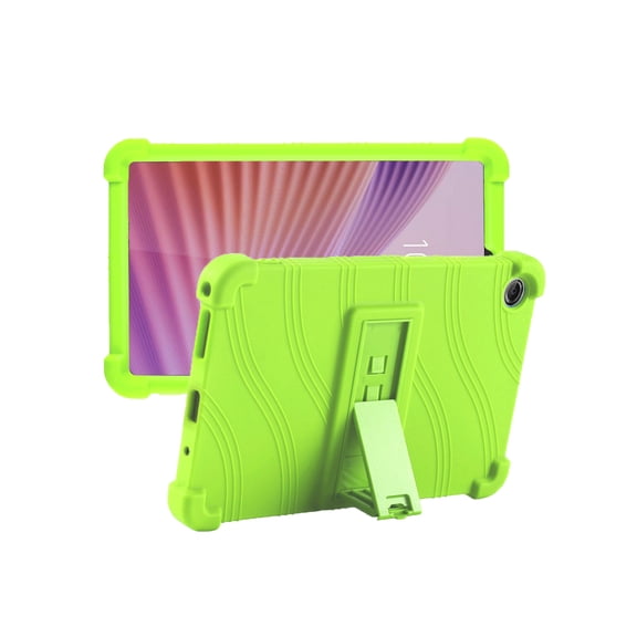 HYRACPO Silicone Case for Lenovo Tab One 8.7 inch, Soft Flexible Shockproof Protective Tablet Cover, Anti-Scratch & Lightweight Slim Design-Green
