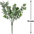 thumbnail image 5 of 4Pack Faux Eucalyptus Stems, 16Inch Artificial Eucalyptus Leaves Branches Plants for Wedding Centerpiece Flower Floral Arrangement Farmhouse Home Decoration, 5 of 5