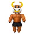 thumbnail image 1 of Disfraz inflable de toro GOPRIME Fitness Guru para adulto, 1 of 5
