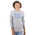 thumbnail image 3 of Grind Sweat Repeat Workout Quote Women's Long Sleeve T Shirt Brisco Brands S, 3 of 6