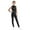 Black, variant on TTAO Kids Girls Gymnastics Dance Outfits Tank Ballet Unitard One Piece Bodysuit Competition Dancewear Black 6