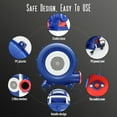 thumbnail image 6 of EJAEE Commercial-Grade 680W 0.9HP Air Blower fan for Inflatable Products, 6 of 10