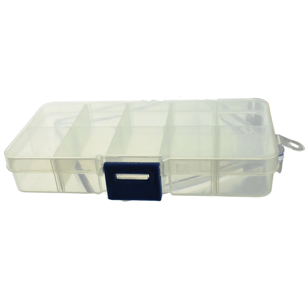10 Slot Plastic Organizer Box, 5Inch