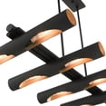 thumbnail image 4 of Livex Lighting - Novato - 10 Light Linear Chandelier in Contemporary Style - 22, 4 of 10