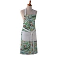 thumbnail image 2 of Cotton Apron - Fish Aquarium Print - Kitchen BBQ Restaurant Cooking Painters Artists - Full Apron or Waist Apron, 2 of 8