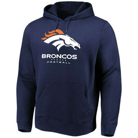 - Men's Majestic Navy Denver Broncos Our Team Pullover Hoodie