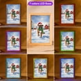 thumbnail image 3 of Hello Winter Boxer Frosty Morning Walk Welcome Snowy Christmas Acrylic Plaque with Wood Photo Frame Box Boxers Dog Lover Gifts Idea Light Box - 02018, 3 of 5