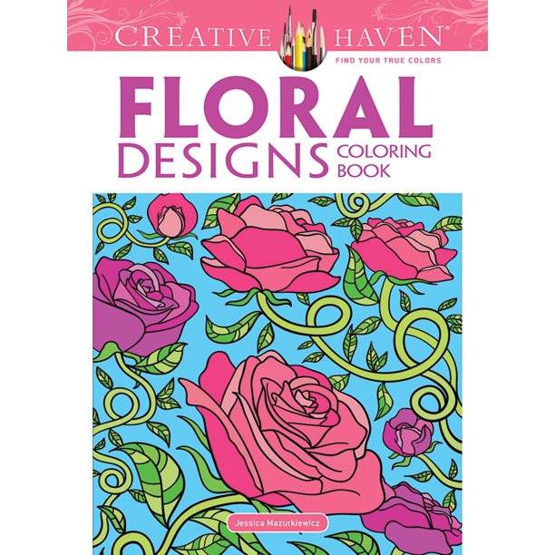 Download Creative Haven Coloring Books: Creative Haven Floral ...