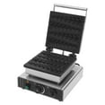 thumbnail image 3 of Stick Waffle Maker 1.75kw Commercial Nonstick Muffin Waffle Irons Stainless Steel Corn Hot Dog Machine Time & Temperature Control, 3 of 8
