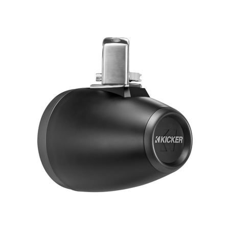 Kicker 45KMTC65 6-1/2" Marine Coaxial Tower System - Pair (Charcoal)
