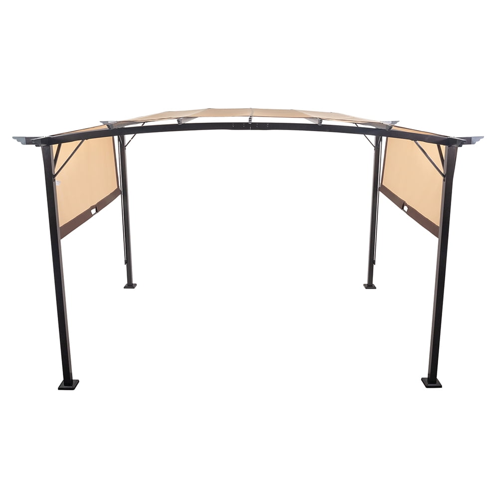 Aimee Lii 141"x111" Canopy Tent Awnings for Decks, Backyard Canopy Gazebo, Awnings for Patio Waterproof