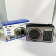 thumbnail image 2 of EIGTHTAIL Radio AM/FM Multibande, Alimentée par AC Ou par Pile, avec Meilleure Réception, Grand Haut-Parleur et Bouton de Réglage Précis, 2 of 5