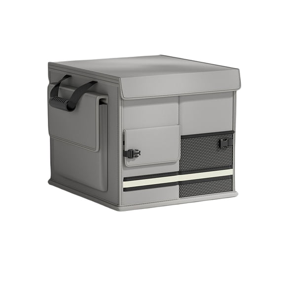 Organisateur de Rangement Pliable en Tissu pour Coffre de Véhicule, Sac de Rangement d'Urgence pour Voiture et Solutions de Rangement Polyvalentes pour Coffre