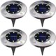 thumbnail image 1 of 4PCS(4led white light)-Solar Ground Light 8 Outdoor Waterproof IP65 Solar Path Light LED Waterproof Outdoor Lighting Projecte, 1 of 5