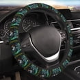 thumbnail image 3 of Lsque Realistic Style Colorful Wolf A Ultra Soft Car Steering Wheel Cover for Women, Standard 15 inch Size for Truck Van SUV Auto, 3 of 8