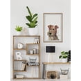 thumbnail image 4 of Parvez Taj Cute Brown Dog Framed Wall Art, 4 of 6