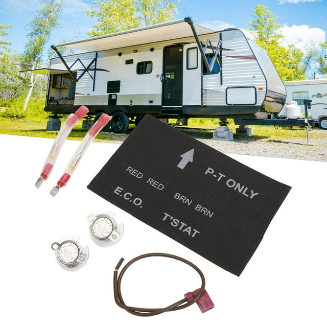Corte Térmico del Calentador de Agua RV, 60 C T'Stat Evitan SOBRECALENTAMENTO DE CONTROL KIT DE ENSAMBLAJE DE TERMOSTATO ECOLÓGICO ANTI -ANVEHECIMIENTO PARA 914447