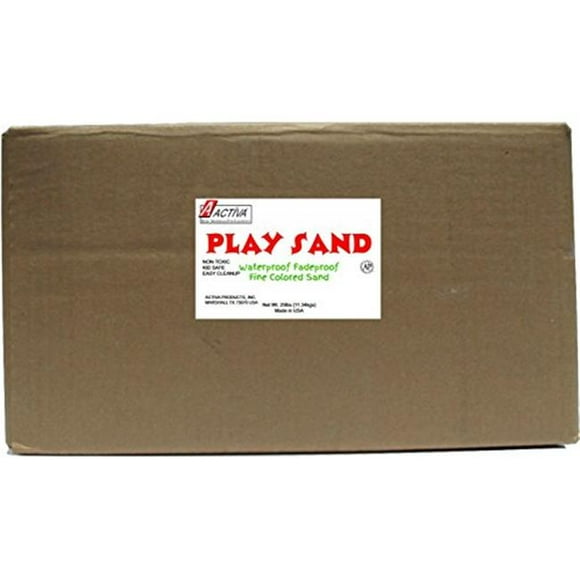 Play Sand  25 lbs Activa White Sand