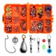 thumbnail image 2 of Aparejos De Perlas 165pcs Sunnimix Naranja Aparejos de pesca de carpa, 2 of 5