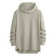 thumbnail image 2 of pstuiky camisas de hombre de manga larga, Sudadera con capucha y manga larga de color liso para hombre salir tops l, 2 of 4