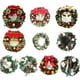 thumbnail image 2 of Bewildely Guirnalda colgante para puerta de Navidad de 30cm, decoración de moda, adorno de flores artificiales, accesorios de diseño para Kits de decoración para fiestas Girasoles, 2 of 6