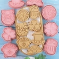 thumbnail image 3 of 8Pcs/set Hand Pie Molds Fruit Pie Baking Mold Valentines Day Pocket Pie Press Mold Pie Dough Press Mold Baking Tools, 3 of 7