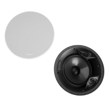 Polk Audio 80F/X-LS High Performance In-Ceiling Surround Loudspeaker with Dual Tweeters and 8" Driver