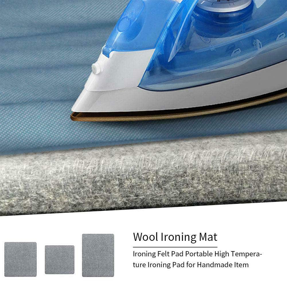 Wool Pressing Mat for Quilting, Wool Ironing Mat for Quilters, Iron Mat for  Table Top Ironing Board Tabletop, Quilting Supplies, Sewing Supplies  Notions,20.3*20.3cm 