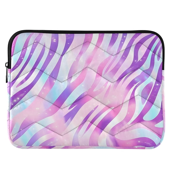ALAZA Sparkling Purple Pattern Laptop Sleeve Case for 13-14 Inch Computer Cover Bag Medium